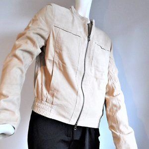 ORWELL JACKET  100%LEATHER GOAT SELECTED STYLE LUXURY COLLECTION NWT